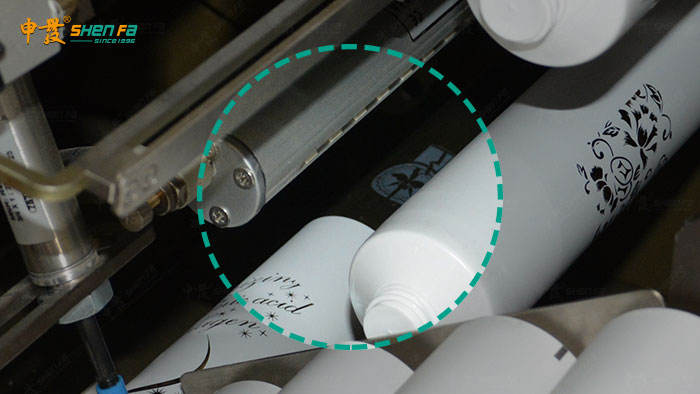 Cosmetic Tube Printer Full Automatic Silk Screen Printing Machine For Cosmetic Soft Plastic Tubes