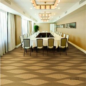 China Conference Room Pvc Floor Covering Jacquard Style Machine Woven Technics wholesale