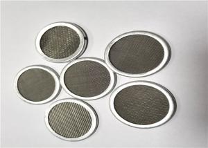 China Manufacturer's Customized Stainless Steel Metal Woven Filter Mesh Edging Filter Disc wholesale