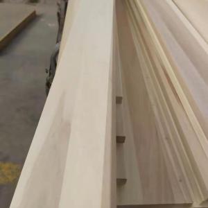 China FSC Certified Wood Poplar Paulownia Bed Slats For Solid Wooden Bed Frame wholesale