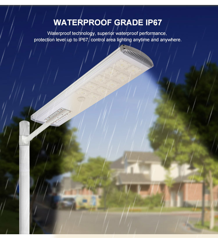 IP65 Outdoor Solar Street Light Garden Waterproof 1000W LED All In 1