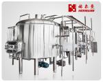 7000L Large Scale Brewery Equipment With Stainless Steel Integrated Work