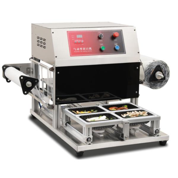 CE Certified Food Tray Sealing Machine Manual Heat Tray Sealer Packaging Wrapping Machines