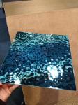 304 Embossed Blue Water Ripple Stainless Steel Sheet Factory Price Per Kg
