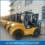 4 Tons 4WD Rough Terrain Fork Lifts FD40-F 4000KG