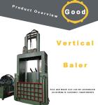 Vertical scrap metal of steel copper aluminum baler Vertical Scrap Baler Used