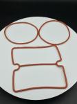 Black Color Sealing Element Material Industrial Gasket Rubber Seal