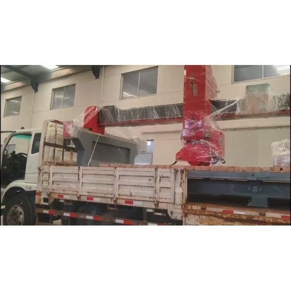 3 Axis Bridge Cutting Machine for Marble with Motor-Driven Operation 3200mm Max Cutting Length 220V/380V CNC Stone Machine
