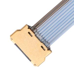 China LVDS Cable Cableline UY 10P 0.35mm Pitch I Pex 20857-010T-01 Cable Assemblies For Ipex Micro Coaxial Cable wholesale