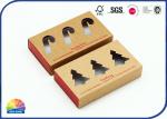 Candy Cane Die Cut Window Drawer Kraft Paper Box Matte Varnishing