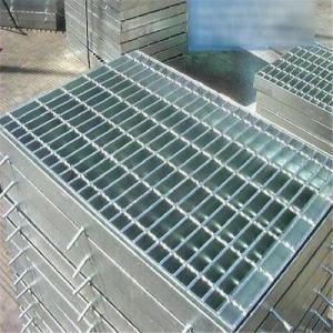 China Hot Galvanized Steel Grating Pressure Welded Steel Grating Water Grate Well Cover Grating wholesale