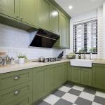 Soft Close Hinges Kitchen Countertop Cabinet Sink Cabinet High Gloss Lacquer