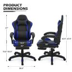 34.2 Pounds Item Weight ALINUNU Lumbar Support Ergonomic Racing Chair with