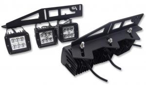 China Lower Bumper Ford Raptor LED Fog Light Kit 120W 36V Black on sale