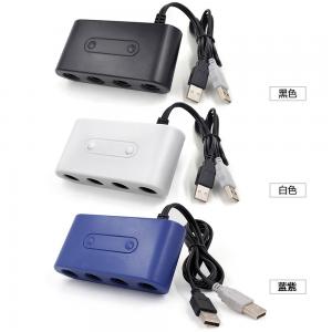 China Multi Color Gamecube NGC Controller Adapter for Wii U, Nintendo Switch and PC USB Super Smash wholesale