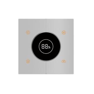 China Tuya Smart Dimmer Light Switches 242V PC Aluminum Alloy Cover wholesale