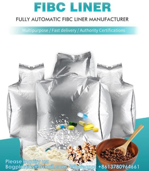 Aluminum Foil Moisture Proof Plastic Jumbo Packaging For 1 1.5 2 Ton 1000Kg