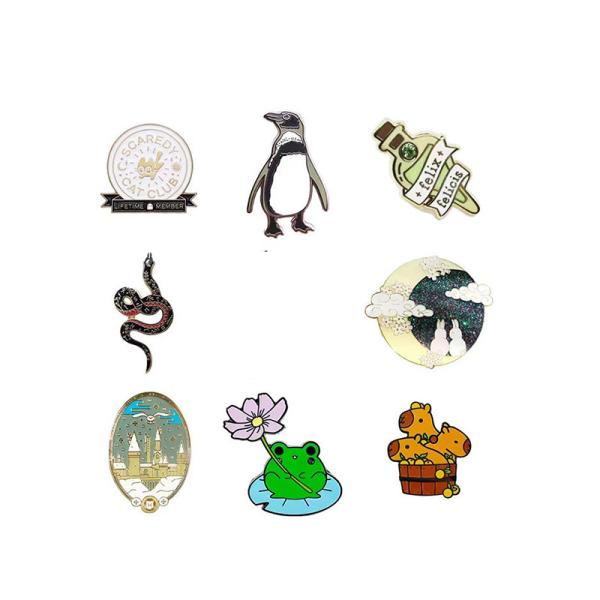 Gift Store Backpack Enamel Pin Maker Decoration Metal Crafts Custom Lapel Pins