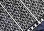 Stainless Steel Flexible Flat Wire Mesh Conveyor Belt For Bread Industry