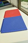 High Durability Interlocking Playground Mats , Portable Non Slip Basketball