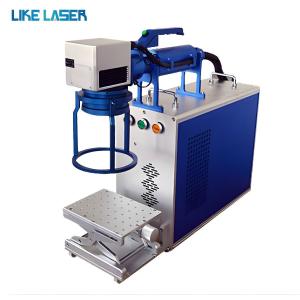 China Long Lifetime Handheld Fiber Laser Marking Machine for Tyre Engraving 20W CE Certified wholesale