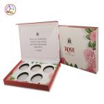Rose Flavor Empty Chocolate Gift Boxes , Decorative Chocolate Boxes