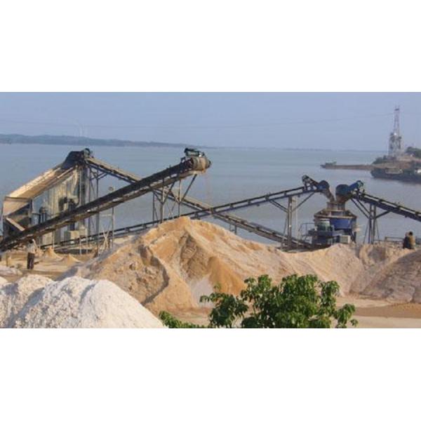 River Pebbles Sand Making Production Line For Stabilized Soil Environmental Protection