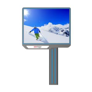 China Easy installation steel P6 outdoor waterproof advertising boards highway electronic digital wholesale