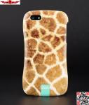 New 3D Printing Animal Skin Zinc Alloy Bumper With PC Back Cover Cases For