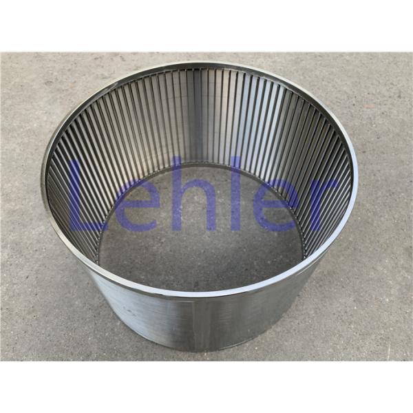 Lehler Profile Wire Screen , WWS-325 Wedge Wire Flange Rings Connection
