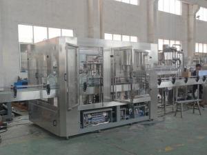 China 3 In 1 Monoblock Automatic Liquid Bottle Filling Machine wholesale
