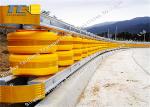 Roadway Traffic Safe EVA Roller Barrier Safety Roller Crash Barrier