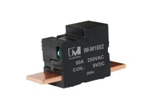 China 80A Power Latching Relay , Permanent Magnet Relay Creative Motor Drive Single Coil wholesale
