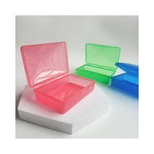 China Convenient Rectangular Soap Holder Made of Recycled Plastic for Bathing Necessities wholesale