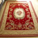 Luxury Style Computer Jaquard Machine Made Carpet Anti-Slip Backing Flower Rugs
