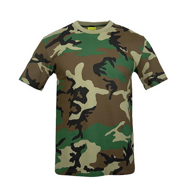 Outdoor Sport Breathable Uniform Cotton T-shirt For Training Moisture-wicking