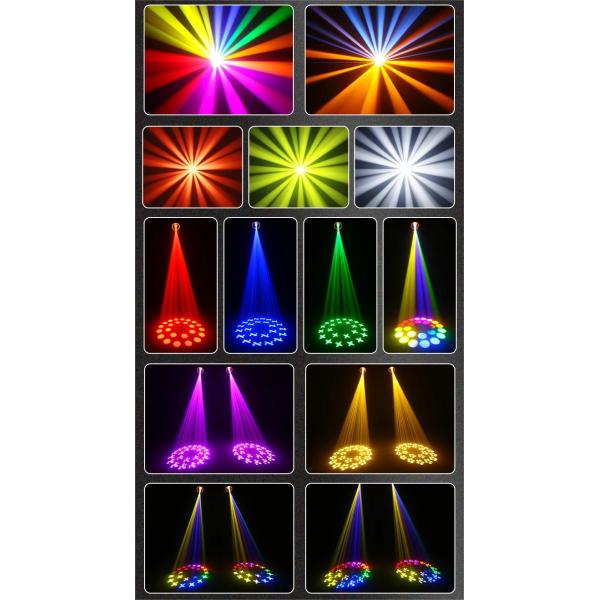 300w Moving Head Light Beam Light Show Stage Disco Move Head Beam Pattern Light With Led Ring Strip Dj Event