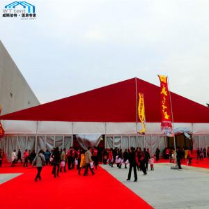 China Transparent Outdoor Exhibition Event Tent with UV Protected Tarpaulin wholesale