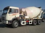 6 X 4 Ready Mix Concrete Mixing Truck6-8m3 Front Discharge High Speed Left Drive