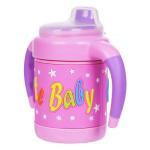 ISO9001 6 Ounce Baby Weighted Straw Cup For Girl Boy
