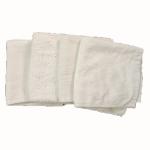 High cotton Non Speckled Lint Cotton White cleaning towel rags Cotton Homes