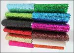 Holographic Lady Shoes PU Glitter Fabric 54" Width Chunky Glitter Fabric