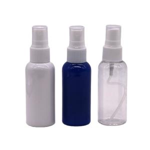 China 55mL PET Pump Bottle For Plastic Spray Bottles Personal Care Collar Material PET wholesale