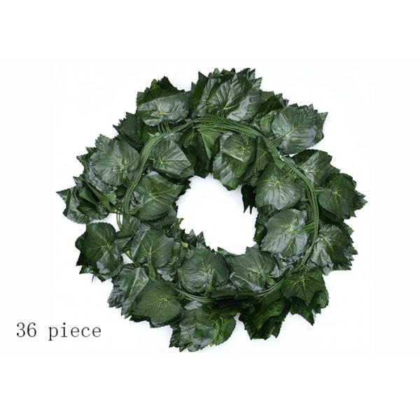 Wedding Dia. 9 cm Grapes Leaf Simulated Rattan Branches