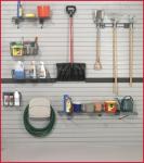 Store Fixture Plastic Garage Wall Panels / Garage Wall Shelving