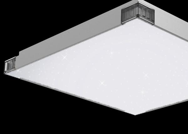 Energy Saving Square Pendant Light Fixture 600*600*80mm Excellent Luminous