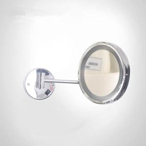 China OEM Makeup Led Bathroom Wall Mirror / Round Led Mirror With Touch Switch wholesale