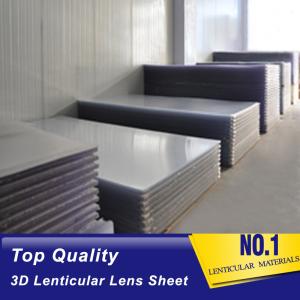 China PLASTIC LENTICULAR 100 lpi flip lens sheet 3d lenticular 0.35mm PET film matericals lenticular plastic sheet material wholesale