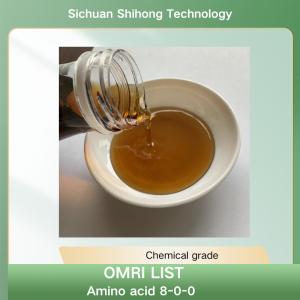 China Premium Amino Acid Liquid Fertilizer 8-0-0 *100% Water Soluble Organic Nitrogen for Vigorous Plant Growth wholesale