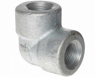 90 Degree Threaded Elbow Stainless Steel Pipe Fittings Forged Fittings Tube
